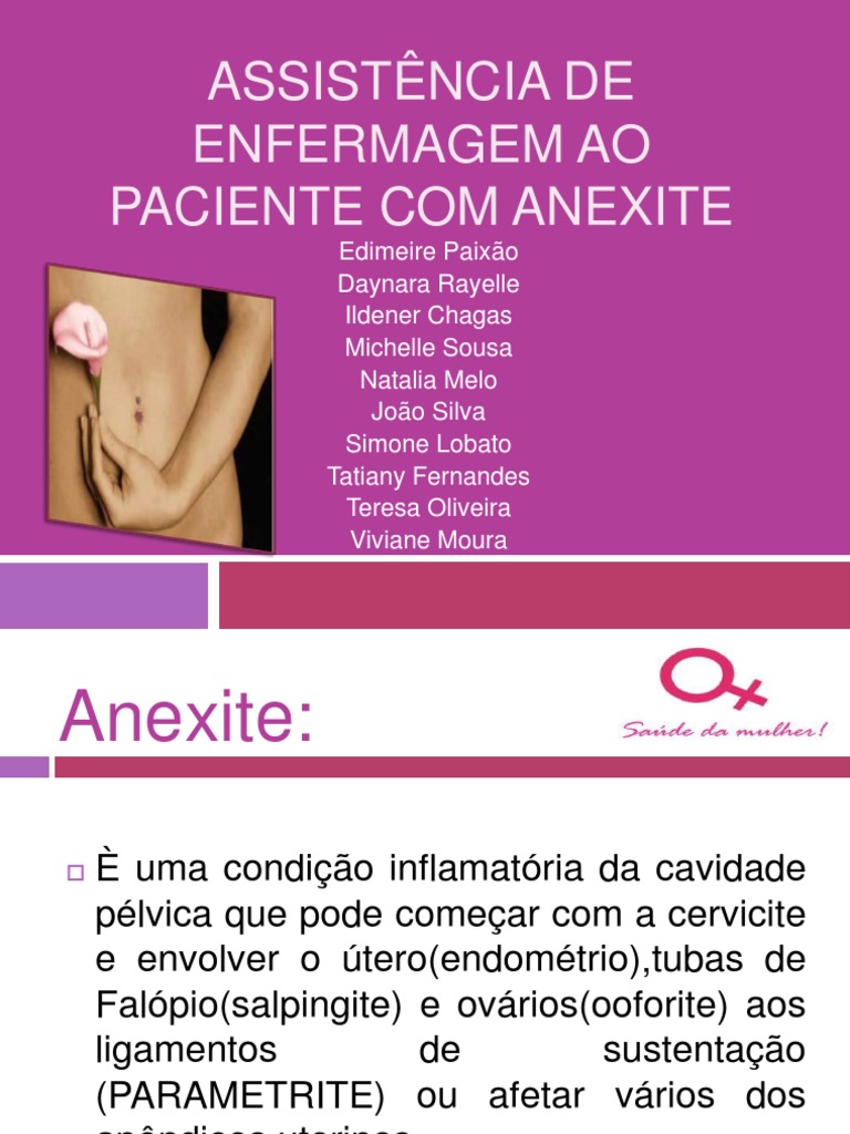 Assistência de Enfermagem Ao Paciente Com Anexite, PDF, Gravidez